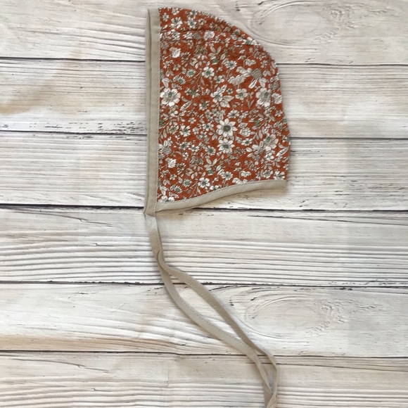 Brand New Floral Baby Bonnet Size 0-6 Months - Picture 6 of 8